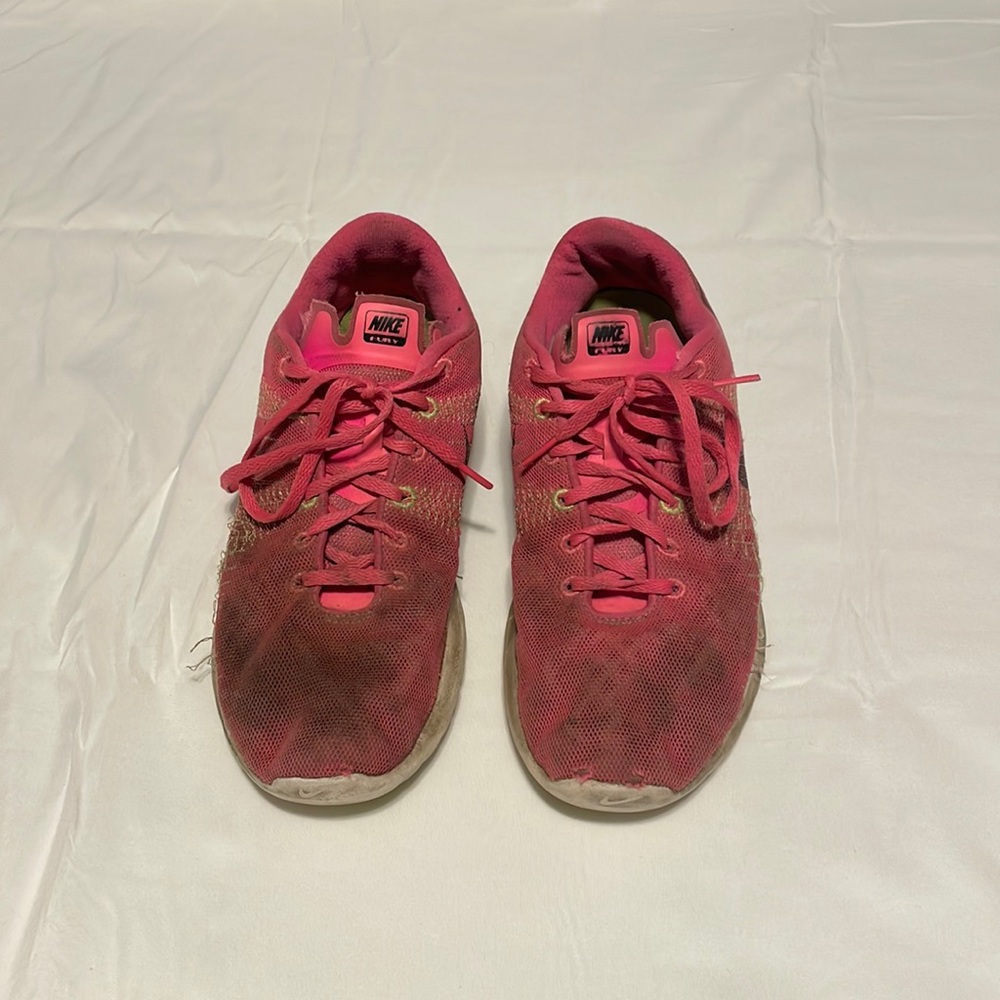 Pink Nike sneakers size 11 Womens